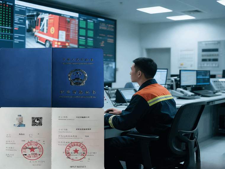 消防设施操作员证